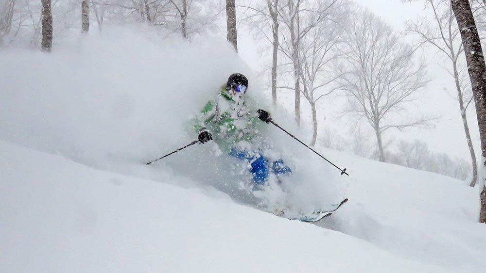 the madapow powder snow at madarao is famous